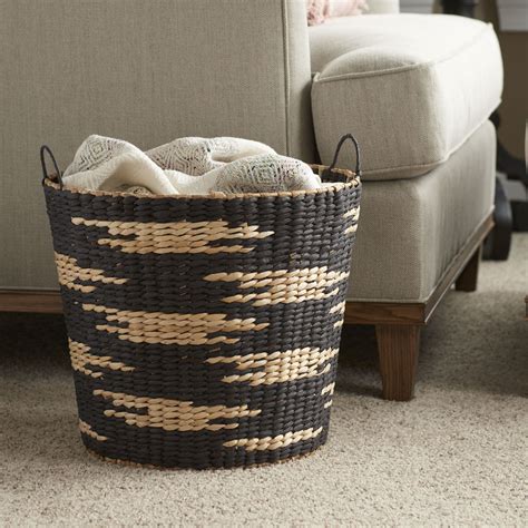 oversized large blanket basket.